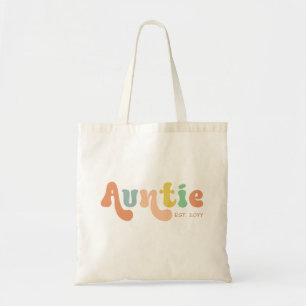 Tote Bag Tante personnalisée super établie   Cadeaux pour l