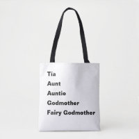 Tante tante Godmother Themed de Tia