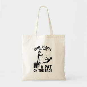Tote Bag Tape sur l'épaule drôle adulte sarcastique 