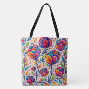 Tote Bag Tapisserie Bloomwave