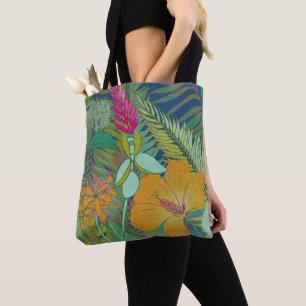 Tote Bag Tapisserie tropicale II