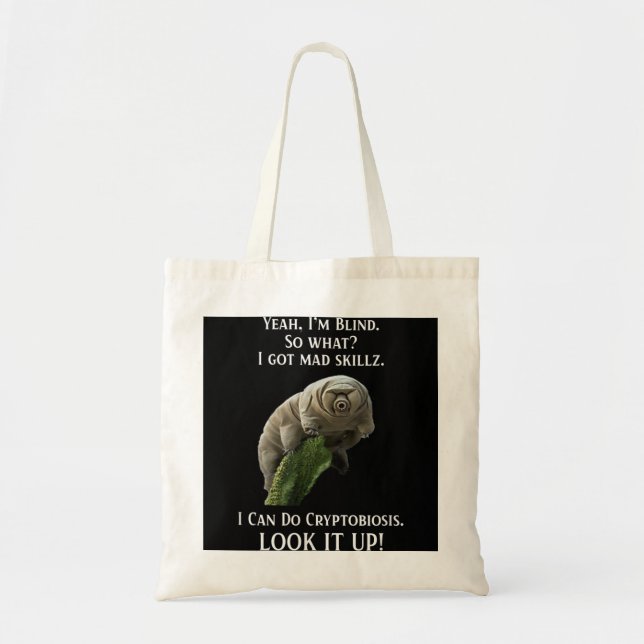 Tote Bag Tardigrade Ours d'eau Science Biologie Chemise cad (Devant)