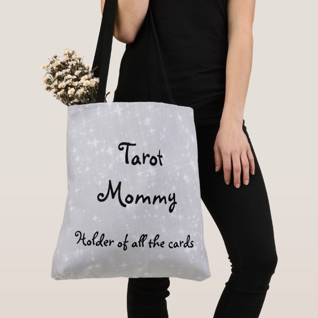 Tote Bag Tarot Mommy design (De près)