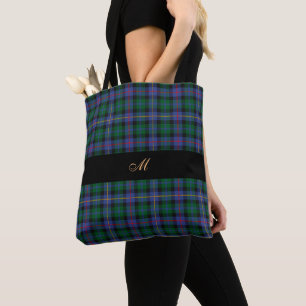 Tote Bag Tartan avec (ou sans) vos initiales