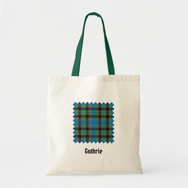 Tote Bag Tartan Clan Guthrie (Devant)