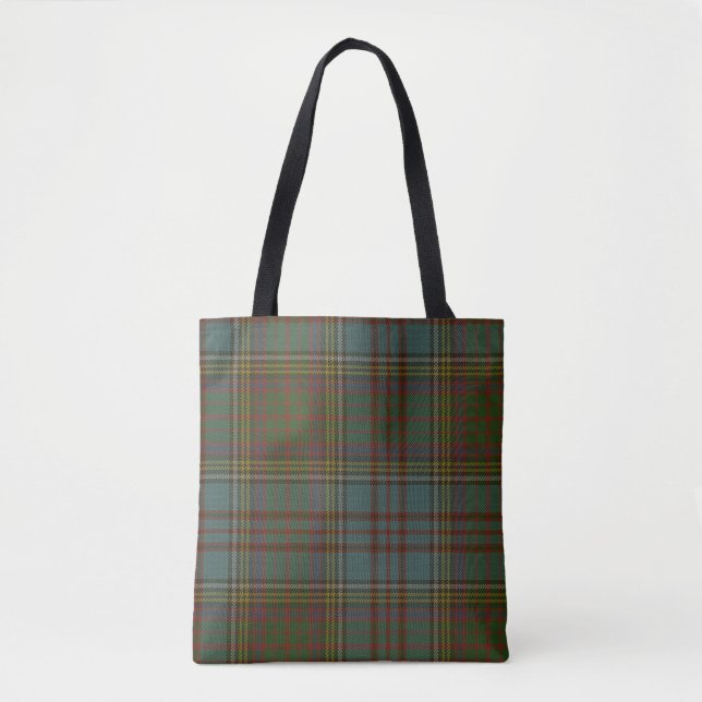Tote Bag Tartan de clan d'Anderson (Devant)