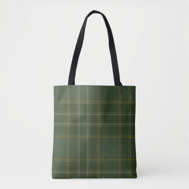Tote Bag Tartan de clan de Currie (Devant)