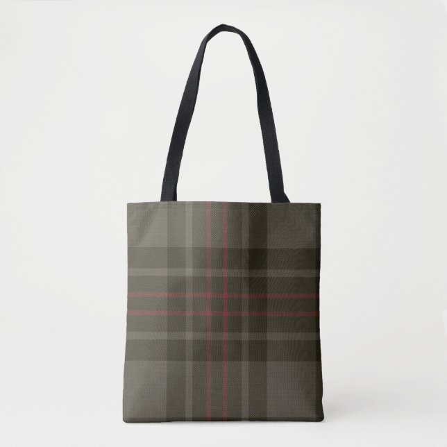 Tote Bag Tartan de clan de Flynn (Devant)
