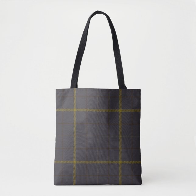 Tote Bag Tartan de clan de Pearson (Devant)