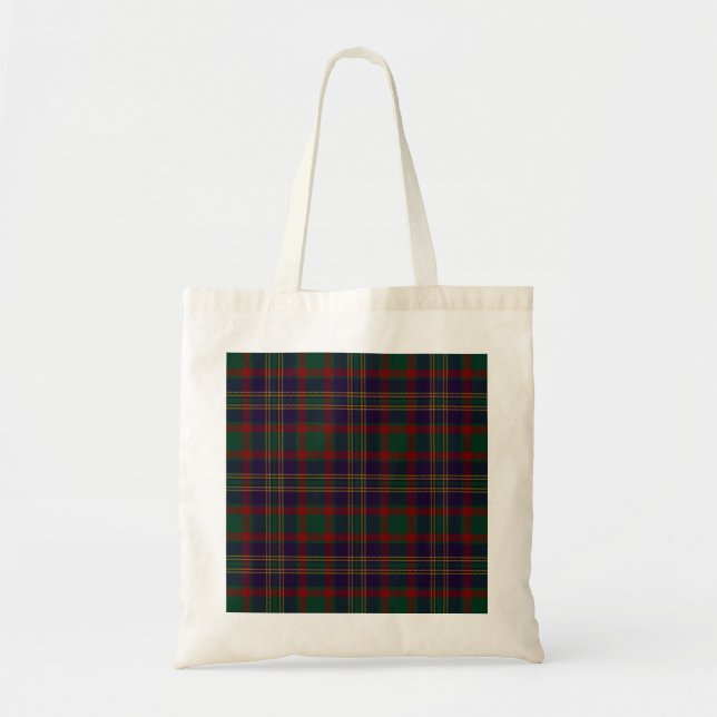 Tote Bag Tartan d'Irlandais du comté de liège (Devant)