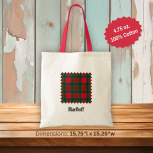 Tote Bag Tartan du clan MacDuff