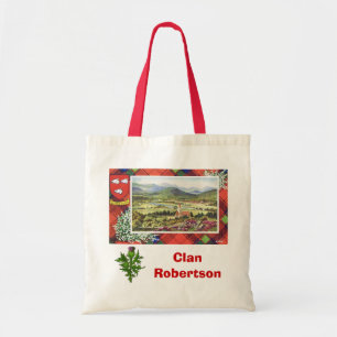 Tote Bag Tartan écossais, clan Robertson