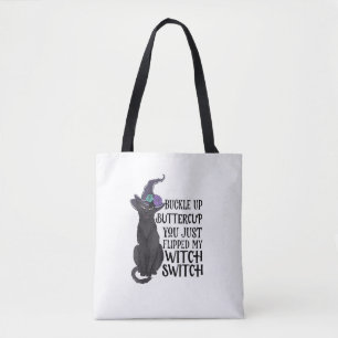 Tote Bag Tasse À Beurre, Tu Viens De Flipper Ma Sorcière