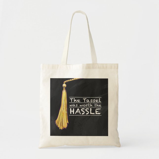 Tote Bag Tassel Hassle Silver (Devant)