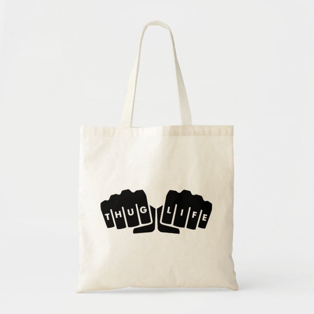 Tote Bag Tatouage d'articulation de la vie de voyou (Devant)