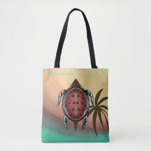 Tote Bag Tatouage de Fantasy Turtle