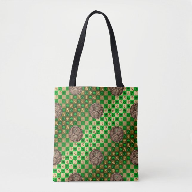 Tote Bag Taureau & Rat de terre (Devant)