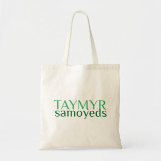 Tote Bag Taymyr Samoyeds police uniquement
