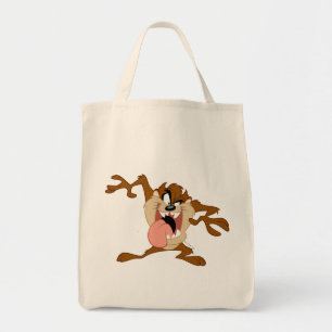 Tote Bag TAZ   Sticking his Tongue Out
