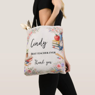 Tote Bag Teacher Thank You Gift   End of School Year