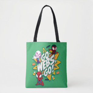 Tote Bag Team Spidey Halloween Go-Webs,-Go !