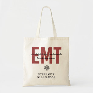 Tote Bag Technicien Médicale d'urgence EMT personnalisé