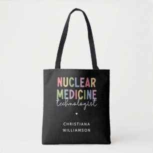Tote Bag Technologue en médecine nucléaire sur mesure CNMT