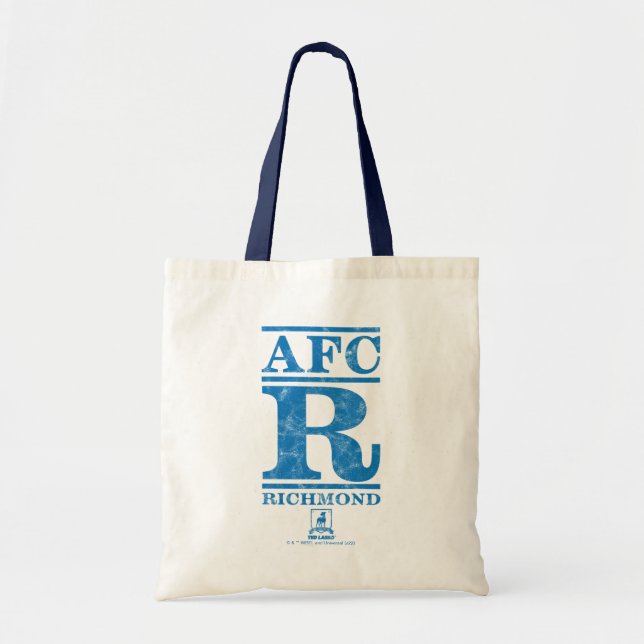 Tote Bag Ted Lasso | AFC R Richmond Text Logo (Devant)