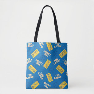 Tote Bag Ted Lasso   Croyez le Motif de signe et de balle