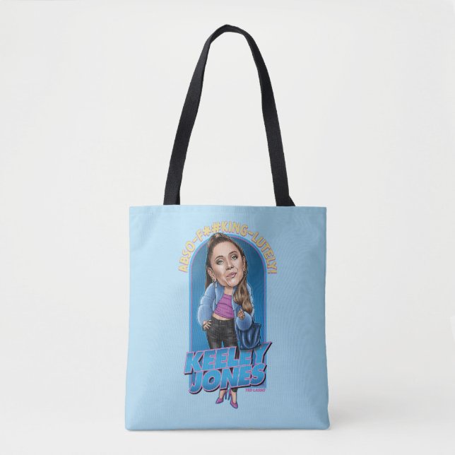 Tote Bag Ted Lasso | Keeley Jones Bobblehead (Devant)