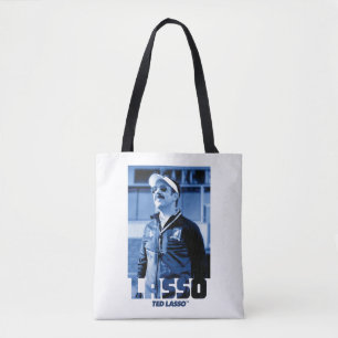 Tote Bag Ted Lasso   Lasso Photo Portrait Graphique