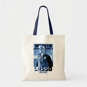 Tote Bag Ted Lasso   Lasso Photo Portrait Graphique