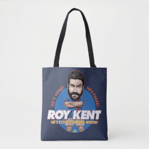 Tote Bag Ted Lasso   Roy Kent Bobblehead