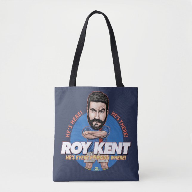 Tote Bag Ted Lasso | Roy Kent Bobblehead (Devant)