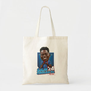 Tote Bag Ted Lasso   Sam Obisanya Bobblehead