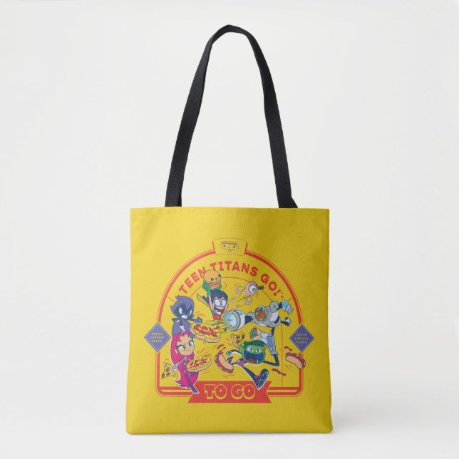 Tote Bag Teen Titans Go ! Aller (Devant)