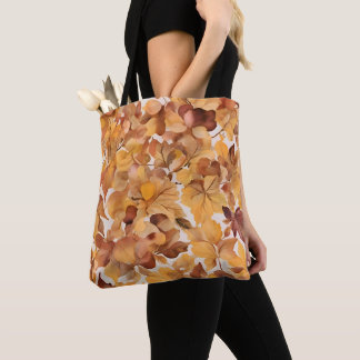 Tote Bag Teintes Feuillues De Couleur