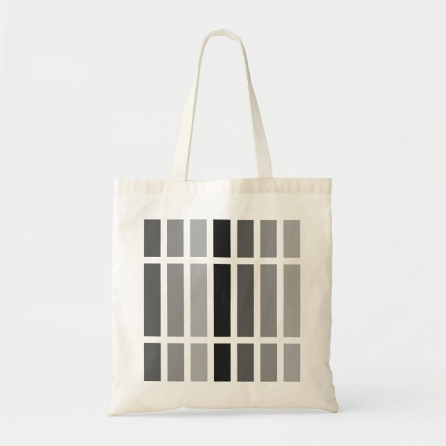 Tote Bag Teintes gris argenté (Devant)