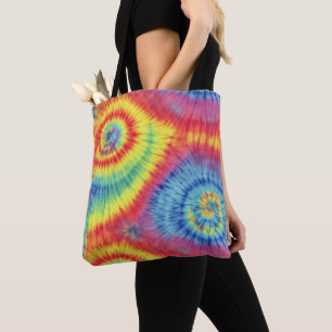 Tote Bag Teinture à tarte colorée