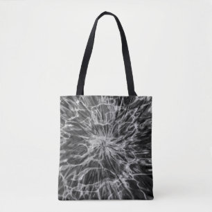TOTE BAG TEINTURE NŒUD NOIR BLANC