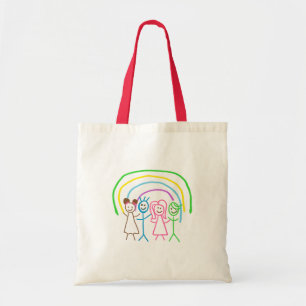Tote Bag Télécharger des enfants Dessiner Transformer des e