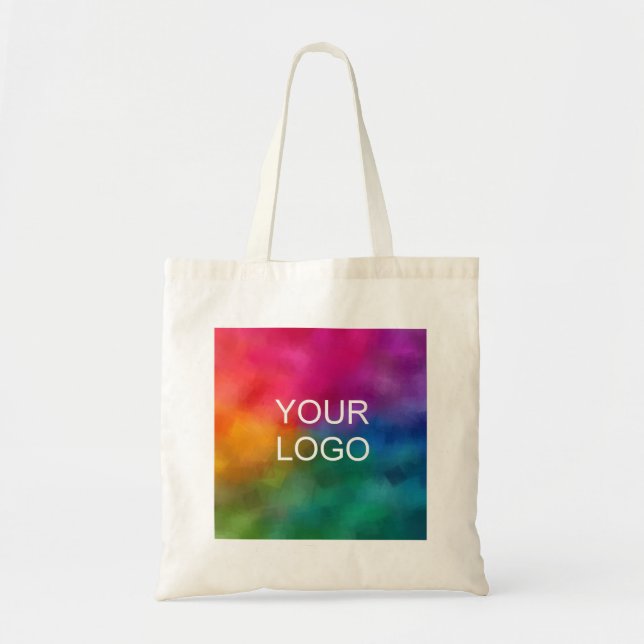 Tote Bag Téléchargez votre propre logo d'entreprise personn (Devant)