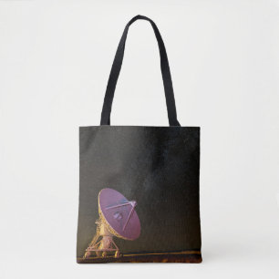 Tote Bag Télescope Voie Lactée   San Agustin Nouveau-Mexiqu