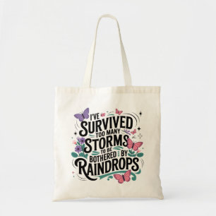 Tote Bag Tempêtes survécues Inspirationnel