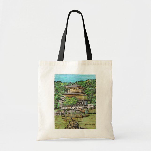 Tote Bag Temple japonais (Devant)