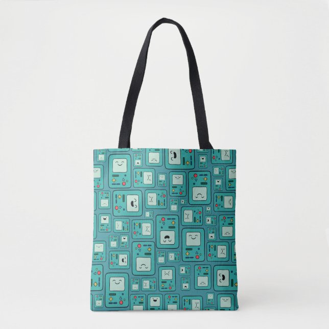 Tote Bag Temps d'aventure | Motif BMO (Devant)
