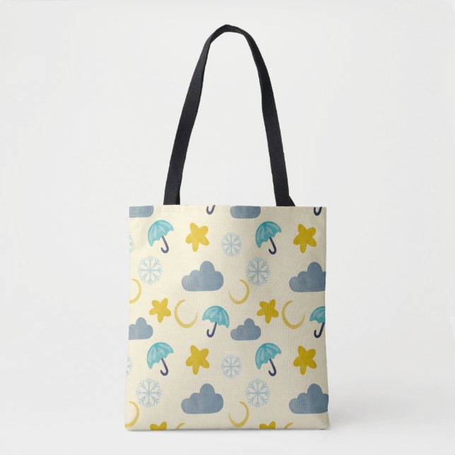 Tote Bag Temps de Nuit (Devant)