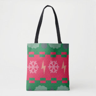 Tote Bag  Temps du pull de Noël Humour Amusant