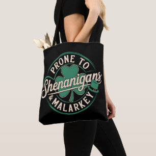 Tote Bag Tendance aux farces et au baratin de la Saint-Patr