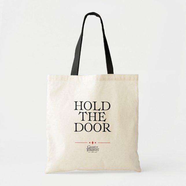 Tote Bag Tenez La Porte (Devant)
